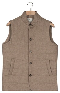 Thomas Maine Forli Wool Blend Body-Warmer Licht Beige