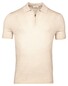 Thomas Maine Half Zip Collar Single Knit Fine Merino Short Sleeve Polo Kitt
