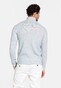 Thomas Maine High Neck Single Knit New England Donegal Merino Wool Trui Light Aqua