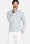 Thomas Maine High Neck Single Knit New England Donegal Merino Wool Trui Light Aqua