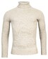 Thomas Maine High Neck Single Knit Yak Merino Blend Trui Soft Green