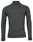 Thomas Maine High Neck Uni Subtle Knit Rib Pattern Pullover Pine Green