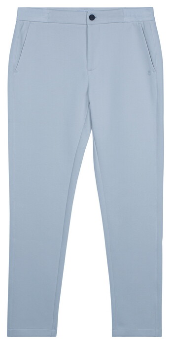 Thomas Maine Long Sweat Pants Doubleface Interlock Joggingbroek Licht Blauw