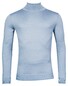 Thomas Maine Merino Col Uni Single Knit Trui Licht Blauw
