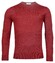 Thomas Maine Merinowol Ronde Hals Single Knit Trui Raspberry
