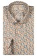Thomas Maine Multicolor Fantasy Floral Pattern Roma Modern Kent Overhemd Navy-Bruin