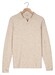 Thomas Maine New England Donegal Merino Wool Structure Knit Trui Off White