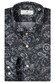 Thomas Maine Paisley Pattern Twill Roma Modern Kent Overhemd Navy