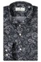 Thomas Maine Paisley Pattern Twill Roma Modern Kent Overhemd Navy