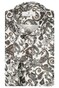 Thomas Maine Paisley Pattern Twill Roma Modern Kent Overhemd Off White-Multi