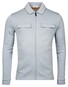 Thomas Maine Polo Collar Full Zip Overshirt Double Chest Pocket Licht Blauw
