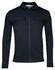 Thomas Maine Polo Collar Full Zip Overshirt Double Chest Pocket Overshirt Navy