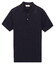 Thomas Maine Polo Pullover Fine Merino Single Knit Polo Navy