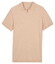 Thomas Maine Polo Pullover Full Needle Rib Placket Single Knit Polo Licht Beige