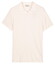 Thomas Maine Polo Pullover Full Needle Rib Placket Single Knit Polo Off White