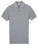 Thomas Maine Polo Pullover Half Milano Knit Polo Licht Blauw