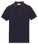 Thomas Maine Polo Pullover Half Milano Knit Polo Navy