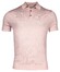 Thomas Maine Polo Pullover Short Sleeve Single Knit Merino Linnen Zijde Polo Old Rose