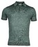 Thomas Maine Polo Pullover Short Sleeve Single Knit Merino Linnen Zijde Polo Teal