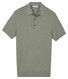Thomas Maine Polo Pullover Stroke Pattern Knit Groen
