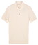 Thomas Maine Polo Pullover Stroke Pattern Knit Polo Off White