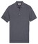 Thomas Maine Polo Pullover Stroke Pattern Knit Polo Storm Blue