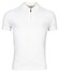 Thomas Maine Pullover Polo Half Zip Short Sleeve Single & Rib Knit Polo Off White