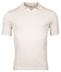 Thomas Maine Pullover Polo No Button Collar Single Knit Trui Licht Grijs