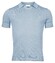 Thomas Maine Pullover Polo Single Knit Polo Licht Blauw