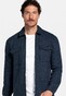 Thomas Maine Reva Knitted Overshirt Double Face Blauw