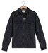 Thomas Maine Reva Knitted Overshirt Double Face Blauw