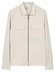 Thomas Maine Reva Yarn Dyed Seersucker Overshirt Light Beige