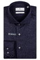 Thomas Maine Roma Modern Kent 120s Jersey Merino Overhemd Navy