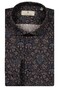 Thomas Maine Roma Modern Kent Dark Floral Pattern Poplin Overhemd Navy
