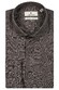 Thomas Maine Roma Modern Kent Linnen Délavé by Albini Overhemd Dark Olive