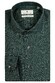 Thomas Maine Roma Modern Kent Linnen Faux-Uni Overhemd Dark Olive