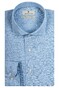 Thomas Maine Roma Modern Kent Linnen Faux-Uni Overhemd Licht Blauw