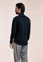 Thomas Maine Roma Modern Kent Luxury Comfort Soft Liquid Cotton Overhemd Navy