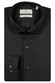 Thomas Maine Roma Modern Kent Two-Ply Cotton Non-Iron Pinpoint Overhemd Zwart
