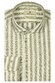 Thomas Maine Roma Modern Kent Wide Stripes Linnen Overhemd Olive