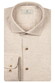 Thomas Maine Roma Organic Flanel Twill Modern Kent Overhemd Natural