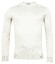 Thomas Maine Ronde Hals Single Knit Merino Wool Trui Ecru