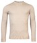 Thomas Maine Ronde Hals Single Knit Merino Wool Trui Kitt