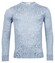 Thomas Maine Ronde Hals Single Knit Merino Wool Trui Licht Blauw