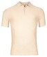 Thomas Maine Short Sleeve Subtle Structure Knit Piqué Garment Dye Polo Kitt