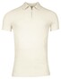 Thomas Maine Short Sleeve Zip Collar Hyperflex Piqué Polo Mintgroen
