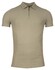 Thomas Maine Short Sleeve Zip Collar Hyperflex Piqué Poloshirt Green