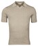 Thomas Maine Single Knit Garment Dye Light Stone Wash No Buttons Collar Polo Dusty Green