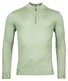 Thomas Maine Skipper Half Zip Single Knit Fine Merino Trui Soft Mint