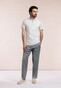 Thomas Maine Soft Liquid Cotton Solid Color Polo Beige